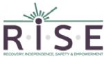 image of the logo for R.I.S.E. Advocacy, Inc.