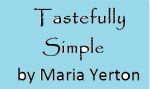 Maria Yerton for Tastefully Simple 
